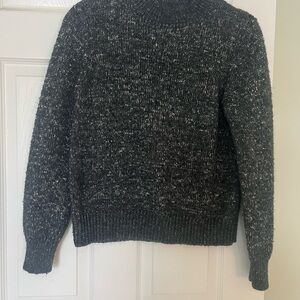 GAP Black and White Knit Sweater